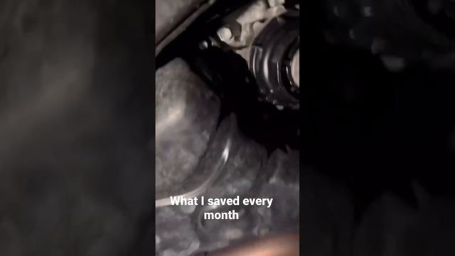 Started Saving Money by DYI #oilchange #lexus #savemoney #hacks #skill