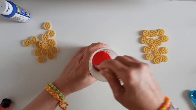 LAVORETTI con la PASTA CRUDA: 3 idee creative (2020) riciclo creativo tutorial - lavoretti fai da t