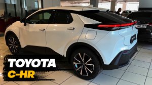 Маленький спортивный внедорожник Toyota C-HR 2024 года_ подробный обзор экстерьера и интерьера_Поним