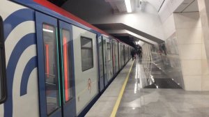 Метропоезд 81-765.3 на станции Савёловская