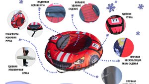 Тюбинги от компании Митек.