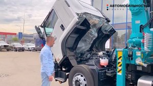 ISUZU FVR34 с КМУ HKTC 8016 - Автоматический тросоукладчик, 2 гидроцилиндра, 360 градусов