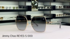 Солнцезащитные женские очки REYES S 000 от Jimmy Choo из Италии на обзоре в салоне StockOptika