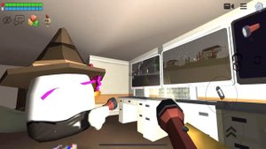 Заснял Скибиди Туалет на Камеру в Чикен Ган! Тёма Chicken Gun