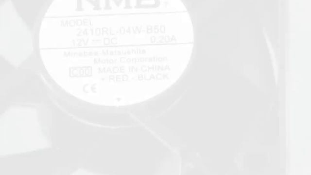 NMB 2410RL-04W-B50 12V 0.20A 2wires cooling fan