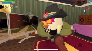 Полуночный Человек Проник в Наш Дом в Чикен Ган! Тёма chicken gun