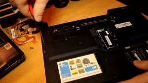 ноутбук HP compaq nc6400 поставил термотрубку от ноута HP compaq 9610p