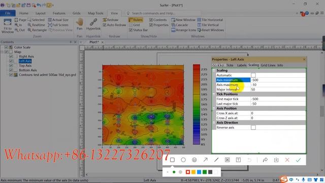 ADMT series 2D3D map drawing and 3D map analysis on the computer
