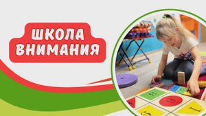 ШКОЛА ВНИМАНИЯ. Групповые занятия (5-8 лет) с нейропсихологом. Развиваем память, концентрацию