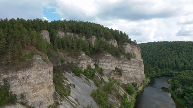 Река Юрюза́нь/ живописные берега