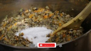 Рецепт Грибной икры /Пошаговое приготовление грибной икры- это так вкусно,готовьте большими порциям