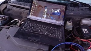 ваз 2114-2009 год с двигателем 1 .6  v8 сделан раздвоенный выхлоп и залита прошивка с отстрелом!