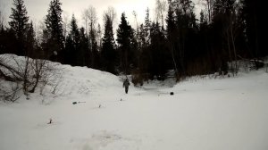 ловим щуку на лесном пруду / уха в балаганчике18+