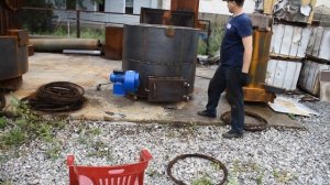 печь для выжигания бокового корда