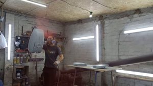 покраска навесного мотоцикла Ява