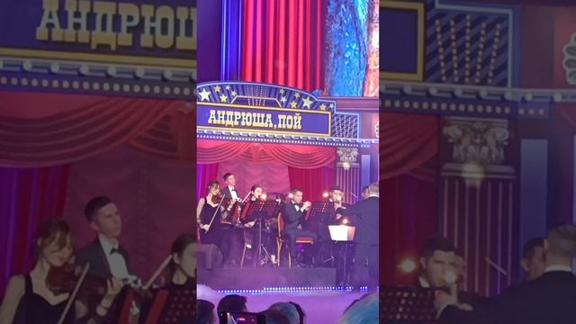 1000438478.mp4 Запись новогоднего концерта Андрея НИКОЛЬСКОГО на Шансон-ТВ в театре Российской Армии