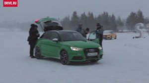 Audi S1 2014 в Швеции — За кадром