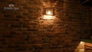 Отделка ресторана японской кухни декоративным кирпичом.