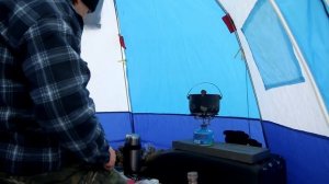 первый лёд / ловим щучку