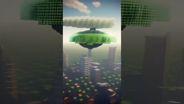 Minecraft UFO #diy #тренд #хочуврек #топ #приколы #майнкрафт
