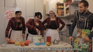 Немецкое караоке. In der Weihnachtsbäckerei