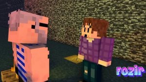 глупый парень 2 серия ( 3д анимация Майнкрафт) @cooldadna