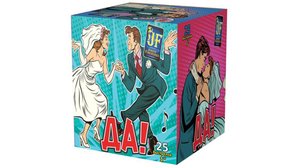 Фейерверк JF C25-25/02 Да! Свадебный 25 залпов, калибр 1"