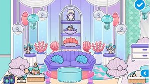 Pirate VS Mermaid Princess Bedroom House Aesthetic 🏴☠️🧜♀️ TOCA BOCA House Ideas | Toca Life World