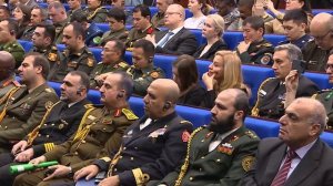 Брифинг НГШ ВС РФ генерала армии В. Герасимова для военных атташе иностранных государств