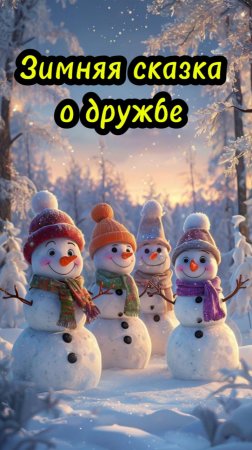 Зимняя сказка о дружбе | Детские сказки онлайн | Сказки на ночь | истории для малышей|аудиосказка