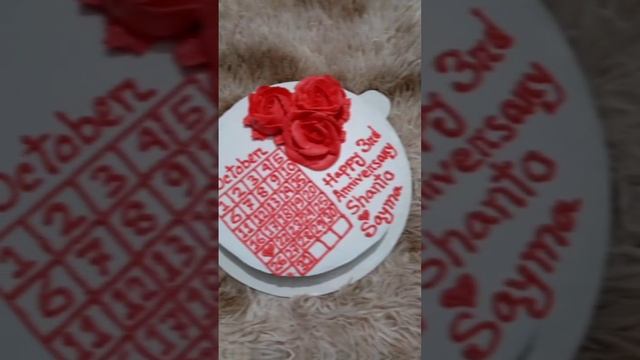 Anniversary cake || #cake  #cakedecorations #vanillacake #cakedecorating #anniversarycake