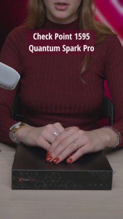 ASMR-распаковка шлюза Check Point 1595 Quantum Spark Pro ⚡ #иб #checkpoint