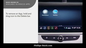 2020 Buick Encore GX: How To Install & Delete In Vehicle Apps