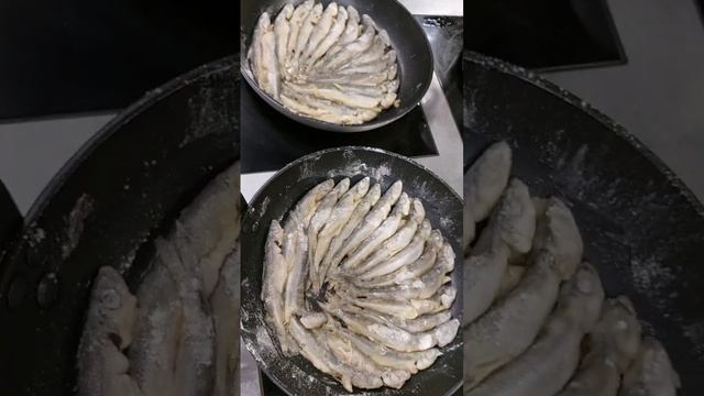 Жареная корюшка 👌