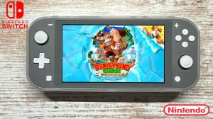 Donkey Kong Country: Tropical Freeze Nintendo Switch Lite Gameplay #2