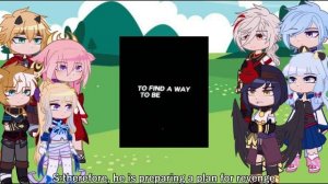 Past Inazuma React To Scaramouche || Genshin Impact || Gacha React