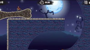 Moto X3M 6 Spooky Land Земля призраков