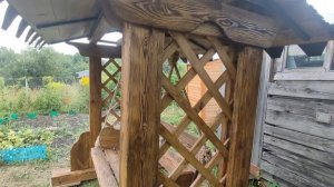 Качели из массива дерева под старину #качели  #массив #дерево #shorts #рекомендации #топ #велес