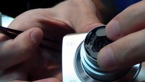 Не открывается шторка. Фотокамера Canon PowerShot A3200 IS. Ремонт шторок
