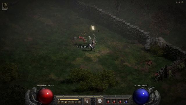 Diablo 2 Resurrection - некромант призыватель. начало