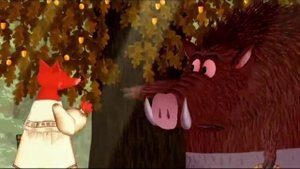 Гора самоцветов   Кот и Лиса The cat and the fox Русская сказка