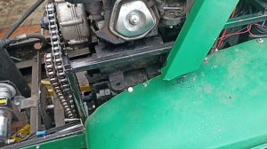 Установка ходоуменьшителя на минитракторе гусеничном.