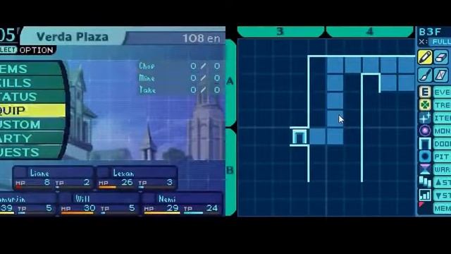 Etrian Odyssey - Part 5 - Ren & Tlatchga смотреть онлайн