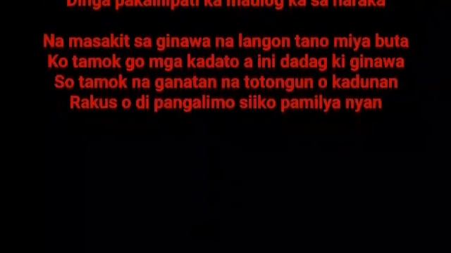 MISKIN x MARANAO THUGS / ah'ah /kenjie / Darksoul / Cardawi. Maranao lyrics RNB RAP