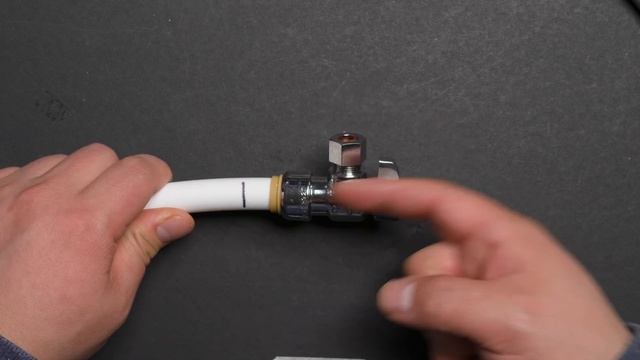 How to use Sharkbite angle stop valve смотреть онлайн