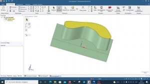 DesignSpark Mechanical. 50. Инструменты Кривая грани, Спроецировать на эскиз и Спроецировать.