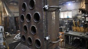 Мега буржуйка - утилизатор древесных отходов