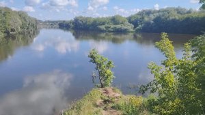 Важность накоплений в жизни. Место съёмки: долина реки Клязьмы. Устье реки Нерль.