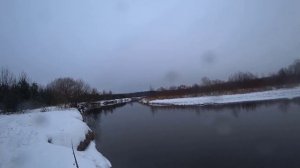 Спиннинг зимой Первый выезд