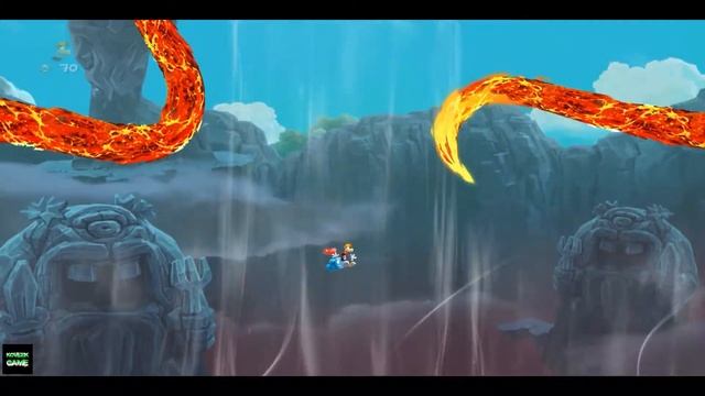 Rayman Legends Прохождение ОБЛАКО ТЬМЫ!! БОСС ТЕМНОЕ ОБЛАКО!!